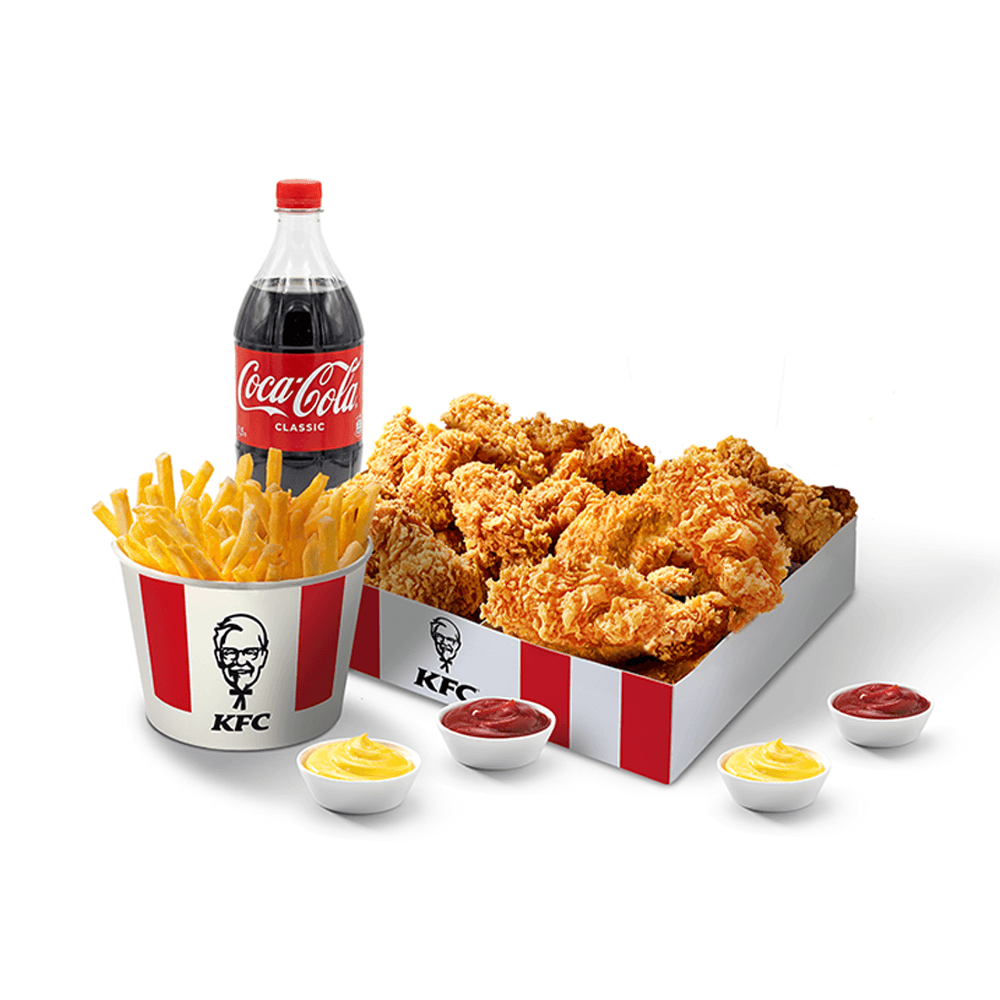 KFC. Френдс бокс 36 крылышек Комбо